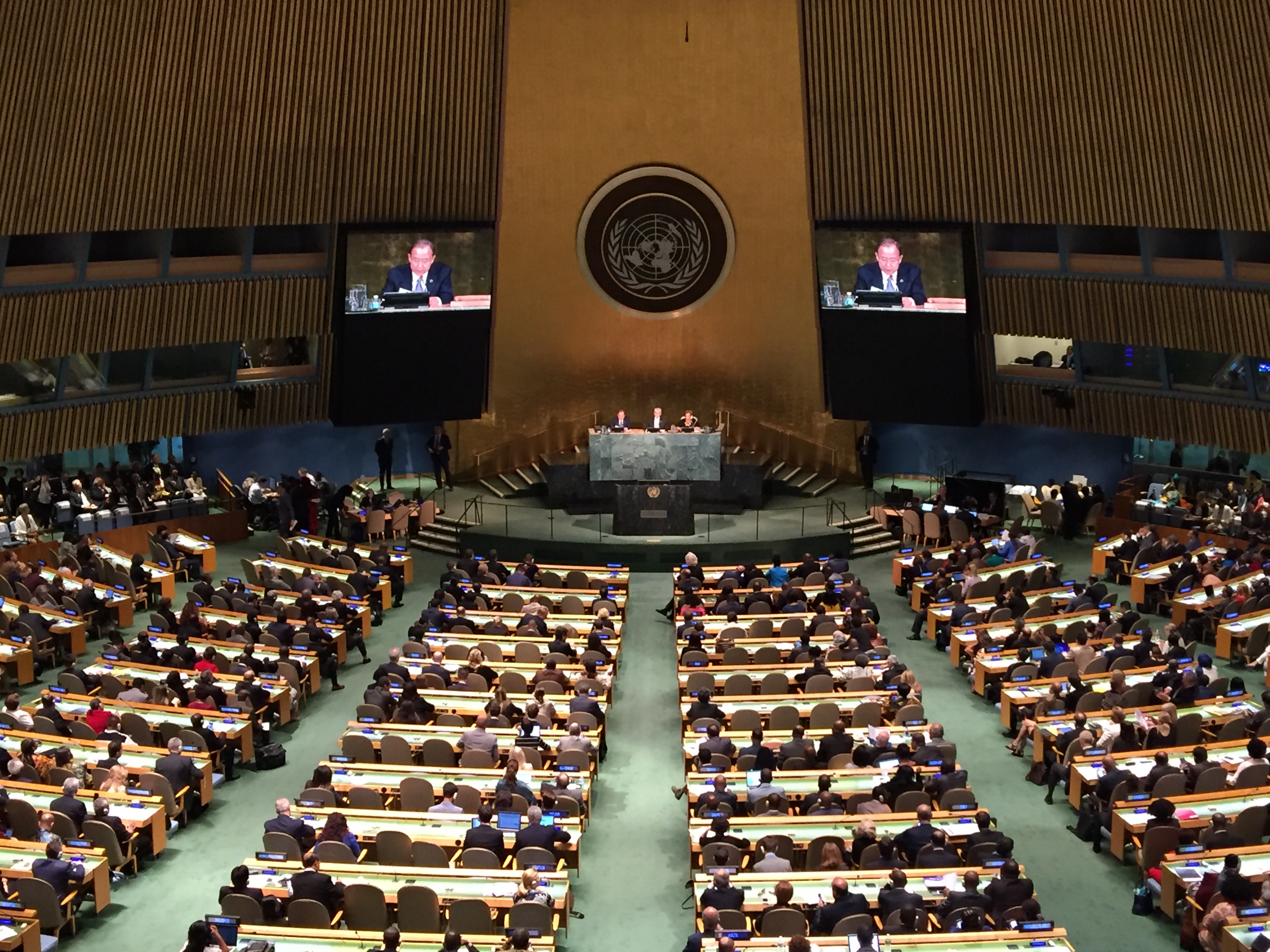UN General Assembly, June 8-10, 2016