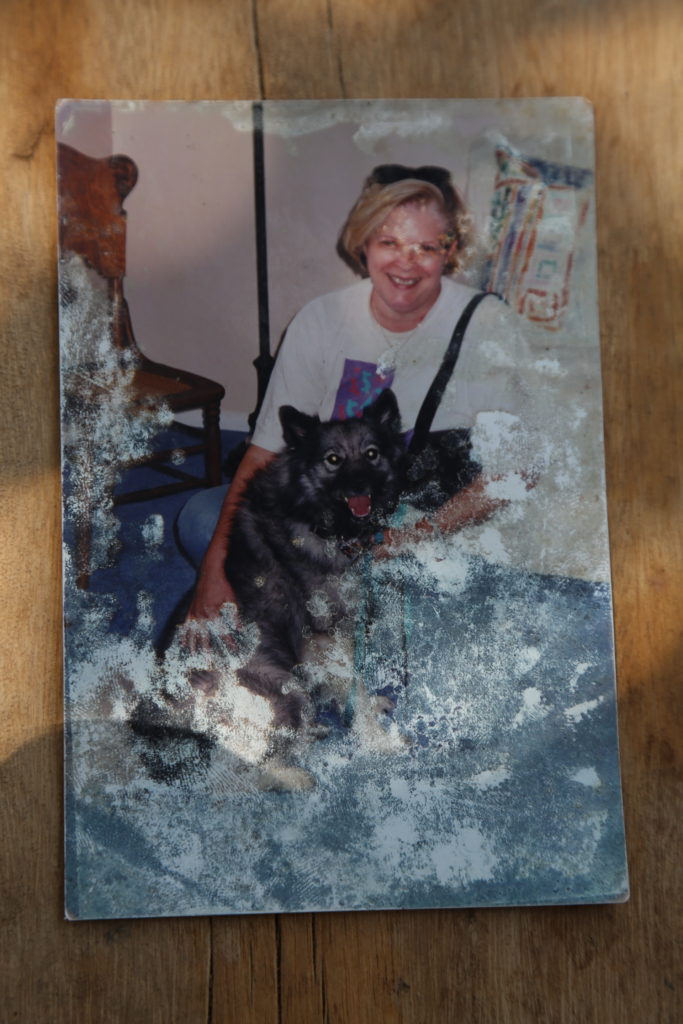 The picture of his sponsor, kept close all these years