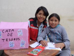 Rosmery will send Jazmin’s letter for her to her sponsor.