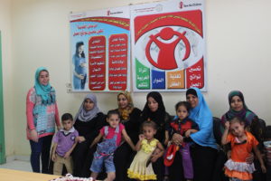 Samar with participants of one of her health sessions, and their children who will surely benefit!