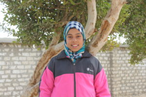 Aida, youth leader and champion of girls' rights.