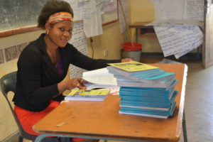 Modester, a 6th grade teacher who has benefited greatly from sponsorship trainings.